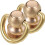 D Rings Rivets Replacement for Purse Crossbody Strap 2Pcs Solid Brass Hardware 1