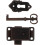 2 Sets Vintage Cabinet Locks Antique Cupboard Lock 1
