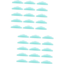 30 pares almofadas de silicone reutilizáveis para levantamentos de cílios para permissão de cílios e curling para mulheres e meninas