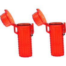Viagem mais leve manga 2Pcs caso protetor impermeável para acampamento e fumar uso