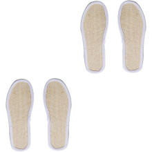 2pcs Loofah Soleiras de amortecimento Soleiras para homens Mulheres Sapatos Almofadas de pés absorventes respiráveis