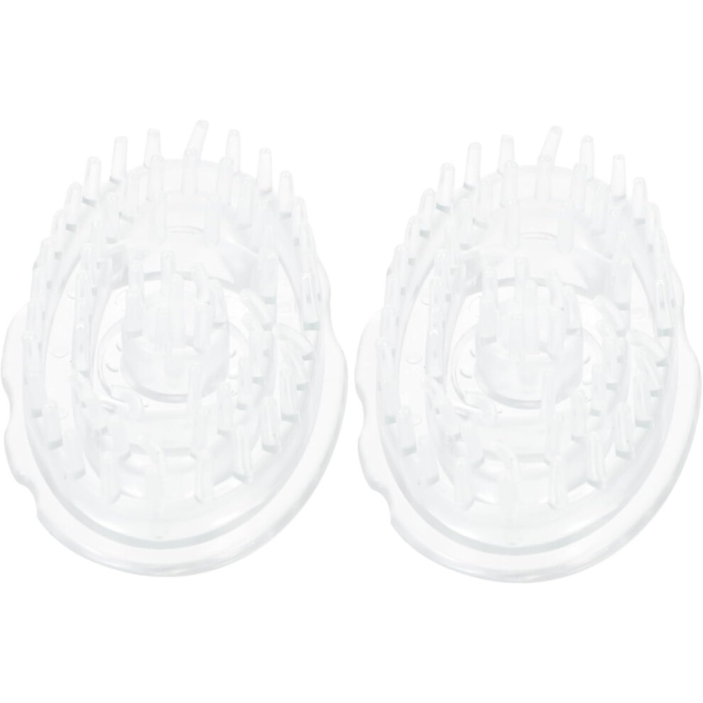 Hkhbjs 2Pcs Shampoo Brush For Hair Washing Massage Brush Scalp Scrubber Hair Care Tool For Daily Use