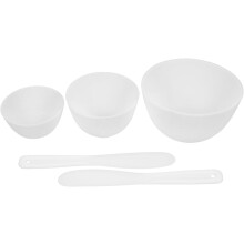 Máscara do rosto do silicone misturando a tigela DIY Máscara Aplicador grande esmalte beleza tigela Skincare Kit