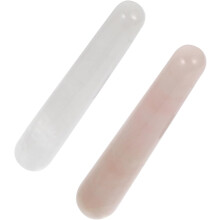 2pcs Face Sculpting Tool Massaging Crystal Stone Stick Jawline Shaper for Body Guasha Massage