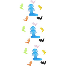 18pairs Swimming Earplug Case Silicone Ear Protector for Boys and Girls Boy Girl Travel Accessories
