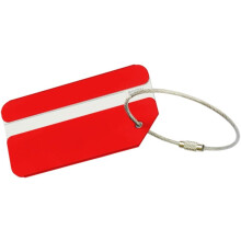 Etiquetas de bagagem de alumínio 2pcs Bolsa de bagagem de moda para malas de viagem para viagem para bagagem e malas