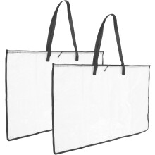 2 Stück große Portfolio-Ordner für Kunstwerke, Zeichenbrett-Taschen, Organizer für Malutensilien