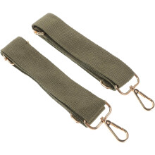 2 Stück abnehmbare und verstellbare Schultergurte aus Nylon für Taschen, inklusive Umhängegurt