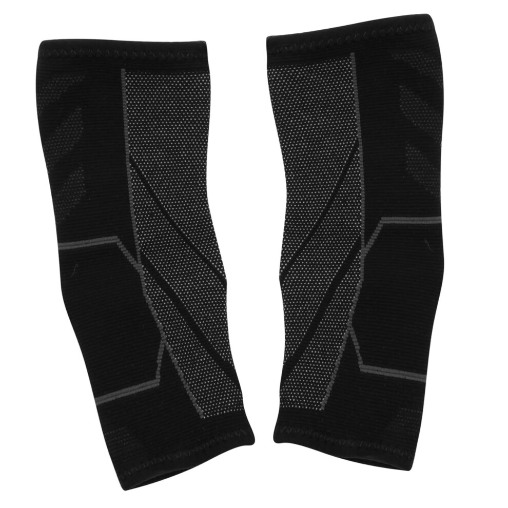 Hkhbjs Black 2Pcs Ankle Support Brace Ankle Straps Gym Stabilizer Elastic Support Sprain Prevention Band For Sports