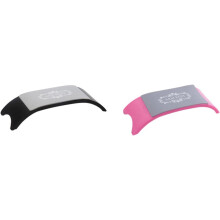 Braço de almofada de mão de silicone de 2pcs para tecnologias de unhas elegantes senhoras confortáveis ferramenta de arte das unhas cor aleatória