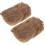 2 stk statiske gresstufter for modelllandskap, miniatyrvegetasjon DIY-materialer 1