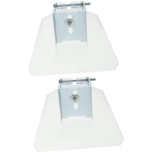2-teiliges Augenschutz-Set für Tischschleifmaschinen, Schrauben, Staubschutzabdeckung aus Edelstahl und ABS