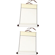 2 Stück leeres chinesisches Kalligrafie-Rollenpapier, Xuan-Papier aus Vollseide zum Malen und Schreiben