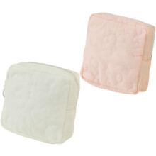2pcs Sanitário Serviço Contenedor Periodo Saco Batom Bolsa Compacto Viagem Sanitários Saco para Mulheres