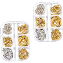 Nail Rhinestones Chain for DIY Manicure Charms Shiny Manicure Jewelry for Nail Chain Decor