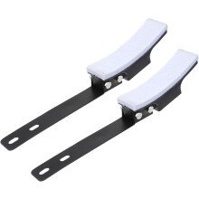 2-teiliges Ersatzset für Fahrradbremsbeläge für Heimtrainer, Hochleistungs-Filzbremsbeläge