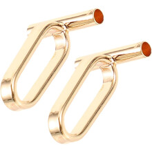 Convertidores de pinos de broche de metal Aço inoxidável 2pcs para mudar broches e pinos em pingentes