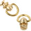 2pcs Rotating Brass Bag Buckles and Suitcase Clasps Replacement Accessories 1