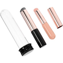 2 Silikon-Nagelapplikatorpinsel mit weichen Farbverlaufsspitzen, Applikatorwerkzeuge für Nagelkunstpulver