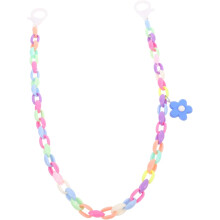 Designer-Maskenkette für Jungen und Mädchen, Brillenband mit Blumenmuster, bequemer Maskenhalter für Schule, Reisen und Outdoor-Aktivitäten