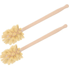 2er-Pack Toilettenbürsten mit langem Griff, Reinigungsbürsten, Badezimmerreinigungswerkzeug, WC-Zubehör