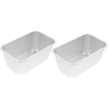 2er-Set Backformen aus hitzebeständiger Aluminiumlegierung, leicht zu reinigen, Küchenhelfer