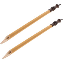 Caneta de mergulho de bambu 2pcs para caligrafia Vintage artesanal caneta de desenho de cana de bambu pendurada loop