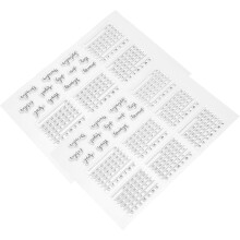 2 stk. silikonstempel for planleggere, datostempler for journalføring, kortlaging og scrapbooking