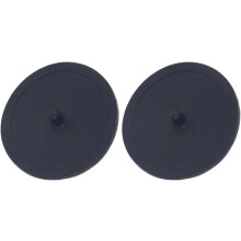 Stück Rückspülscheiben für Kaffeemaschinen, Reinigungswerkzeug, 58 mm, Gummi, leicht zu reinigen, Schwarz