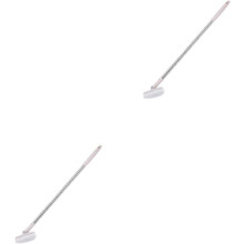 2er-Pack Fliesenreinigungsbürsten mit langem Griff, Badezimmerreinigungsbürsten, Bodenreinigungsbürsten, steife Scheuerbürsten