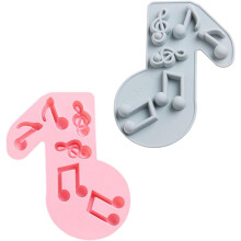 db szilikon csokoládéforma jegyzet alakú sütéshez, élelmiszeripari minőségű