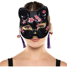 Stück Kirschblüten-Katzen-Cosplay-Masken, stilvolle Halbmasken