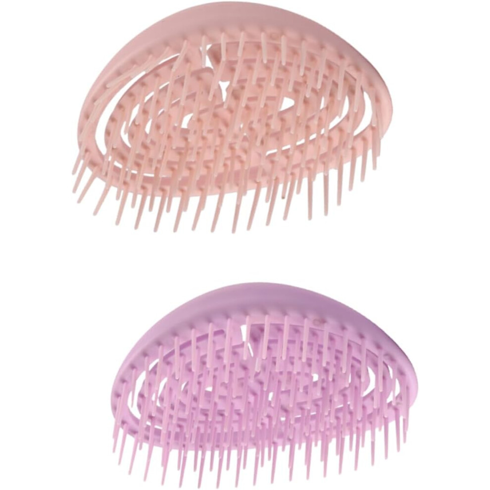 Hkhbjs Unisex 2Pcs Scalp Massage Comb Hair Straightening Combs With Airbag Cushion