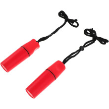 2 cajas secas impermeables con cuerda, pequeño contenedor de almacenamiento flotante sellado para la playa.