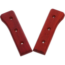 Ersatzteile für Küchenmesser mit Holzgriff, glatt poliert, leicht austauschbar, ergonomischer Griff für die heimische Küche