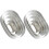 2 Sets Oval Cookie Cutter Set for Baking Stainless Steel Biscuit Cutters 1