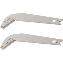 2pcs Drill Edge Gauge Angle Measuring Tool Stainless Steel Angle Gauge for Drill Bits