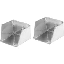 2 Stück Mini-Kehrschaufel aus Eisen, Tischkehrschaufel für Bürotische, Metall-Desktop-Reinigung, kleiner Müll
