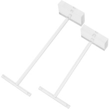 2 Stück Ohrring-Präsentationsständer aus Acryl in T-Form, Ohrringhalter-Organizer für Schmucktheken und Fotorequisiten