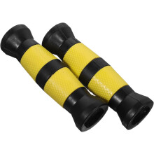 2 Stück Kurzhantelgriffüberzüge aus PVC, rutschfest, Fitnesszubehör