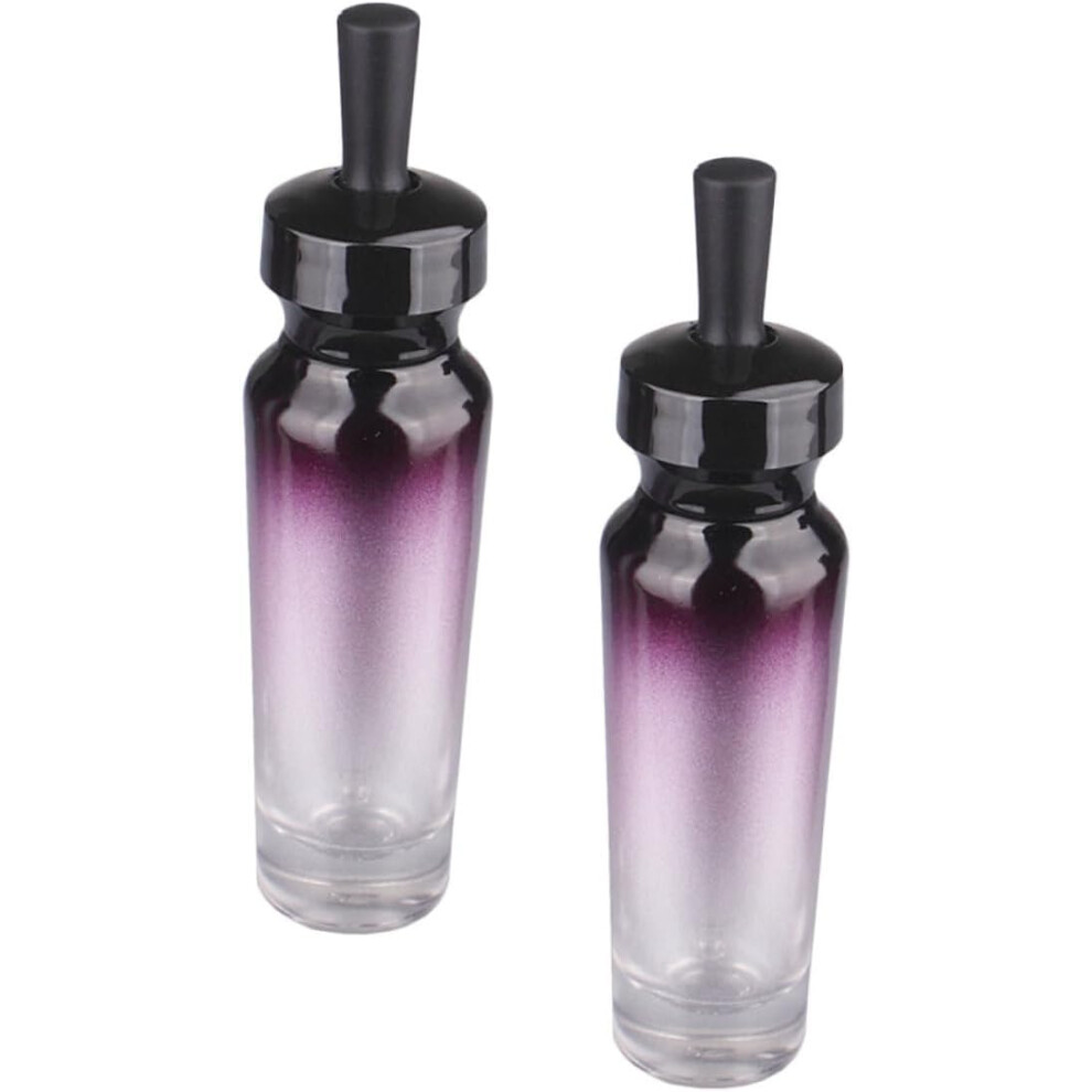 Hkhbjs 2Pcs Small Dropper Bottle Glass Dispenser For Essential Oil Cosmetic Pipette Bottles Toiletry Use