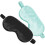 2pcs Silk Sleep Mask Comfortable Night Sleeping Eyeshade Eye Patch 1