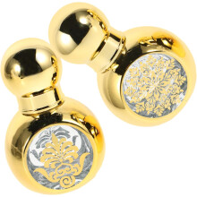2 Stück Mini-Glasfläschchen für ätherische Öle, leere Rollkugelbehälter, Reisefläschchen aus Glas