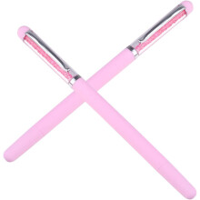 Kit de nail art 2 pièces : stylo à points rose et applicateur de strass pour débutants et professionnels.