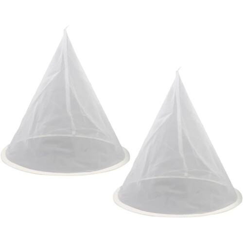 2pcs Honey Filter Net Fine Gauze Mesh Strainer for Kitchen and Water Bar
