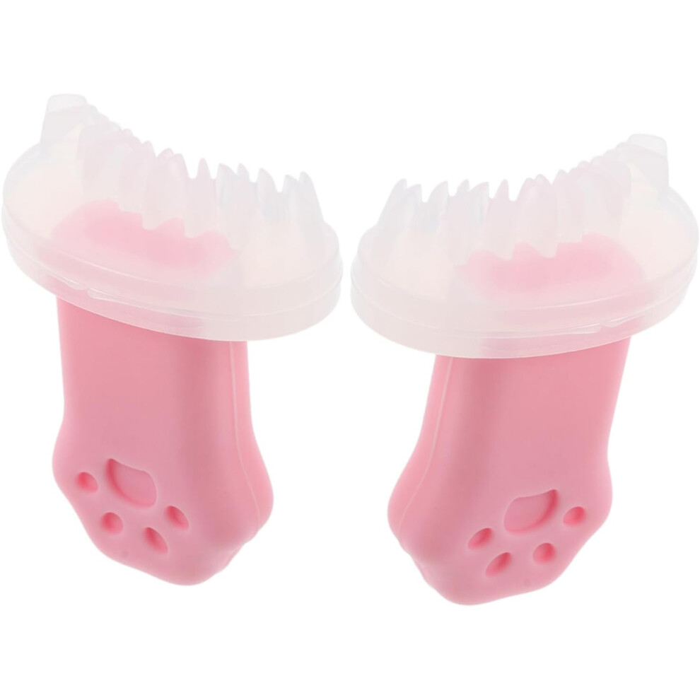 Hkhbjs Lower Lashes Diy Kit Cat Paw Eyelash Stamps Reusable Makeup Tool Soft Silicone Lash Stamp