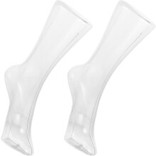 2pcs Plastic Foot Mannequin for Socks Sandals and Jewelry Display