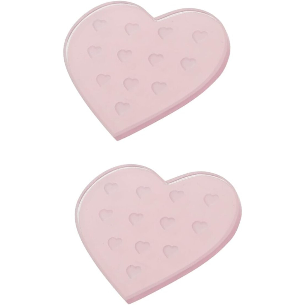 Hkhbjs 2Pcs Eyelash Grafting Glue Pallet For Eyelash Extensions Gasket Pad And Tool Use