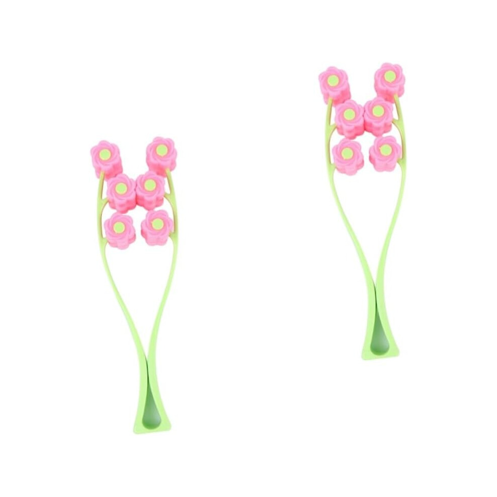 Hkhbjs 2Pcs Women Chin Facial Roller Manual Face Chin Roller Massager Face Massage For Double Reducer