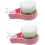 2 herramientas manuales de limpieza facial con mango rosa 1